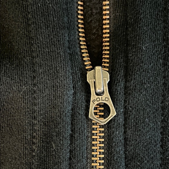 Polo by Ralph Lauren Black Hoodie with Red Logo-Size 3XLT - Picture 8 of 9